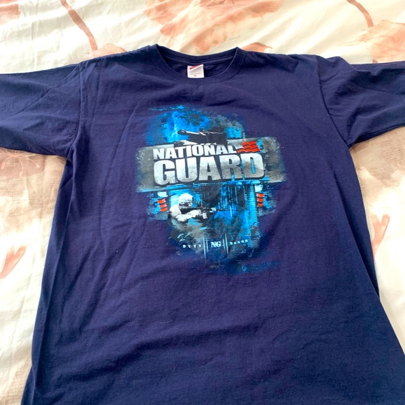 2/$25 Dale Earnhardt national guard shirt - Picture 2 of 3